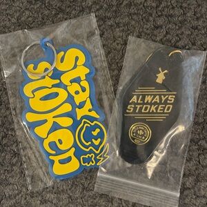 Dutch Bros Stay Stoked Keychain Set
